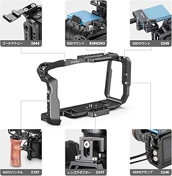 bmpcc4k スモールリグケージなど付き　タッチ画面に不具合 Amazon | 【新バージョン】SmallRig Blackmagic Design Pocket